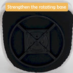 Velvet Swivel Chair with Ottoman