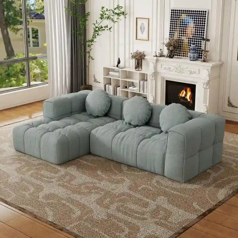 103 L-Shaped Modular Sofa, Free Combination (Left and Right Facing)
