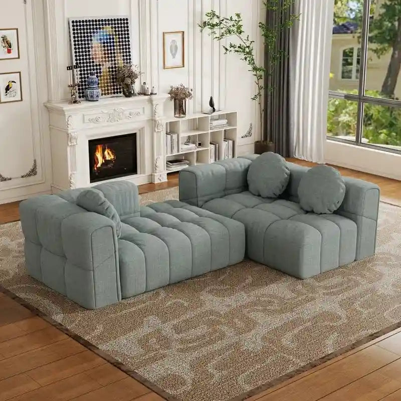 103 L-Shaped Modular Sofa, Free Combination (Left and Right Facing)
