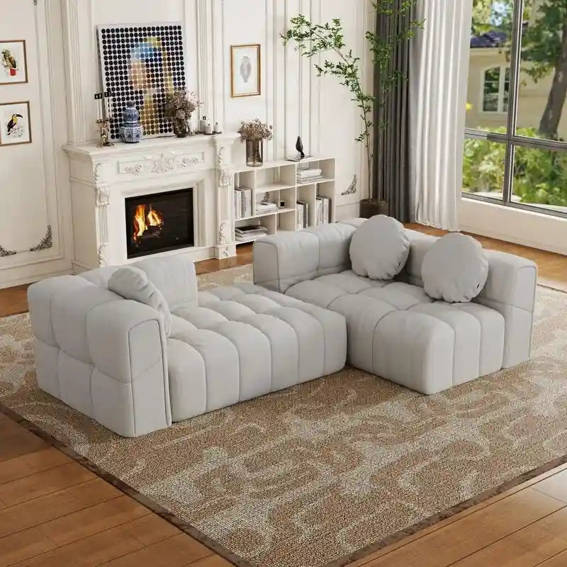 103 L-Shaped Modular Sofa, Free Combination (Left and Right Facing)