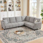 102.56 Wide Reversible Sectional Sofa with Corner Lounge Seat