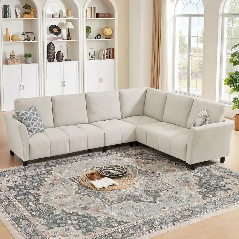102.56 Wide Reversible Sectional Sofa with Corner Lounge Seat