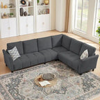 102.56 Wide Reversible Sectional Sofa with Corner Lounge Seat