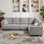 102.56 Wide Reversible Sectional Sofa with Corner Lounge Seat