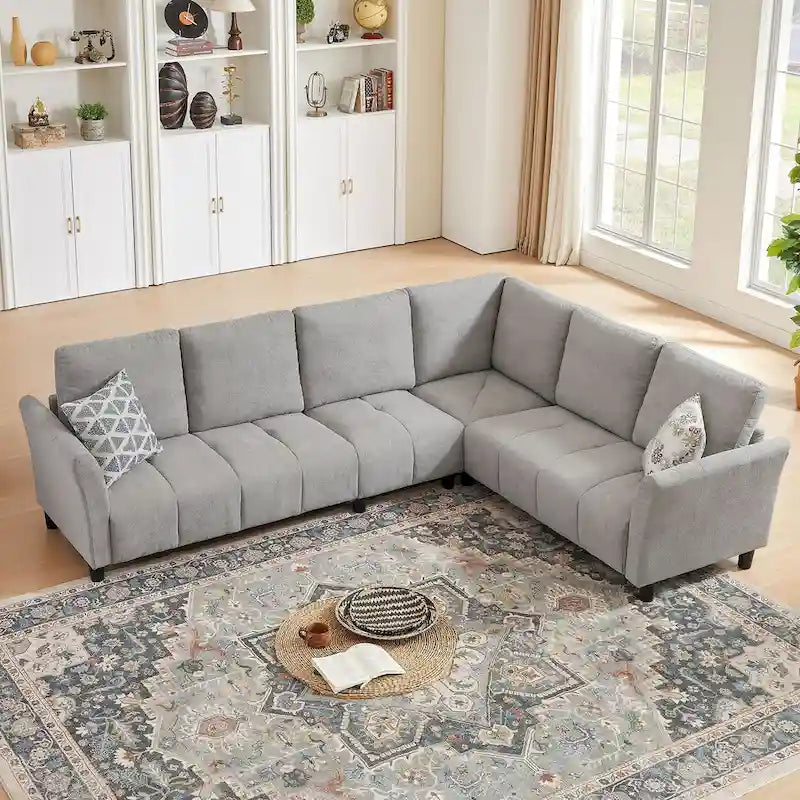 102.56 Wide Reversible Sectional Sofa with Corner Lounge Seat