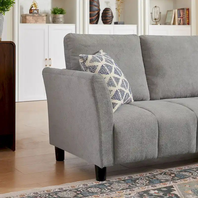102.56 Wide Reversible Sectional Sofa with Corner Lounge Seat