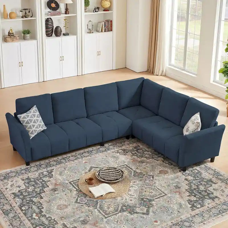 102.56 Wide Reversible Sectional Sofa with Corner Lounge Seat