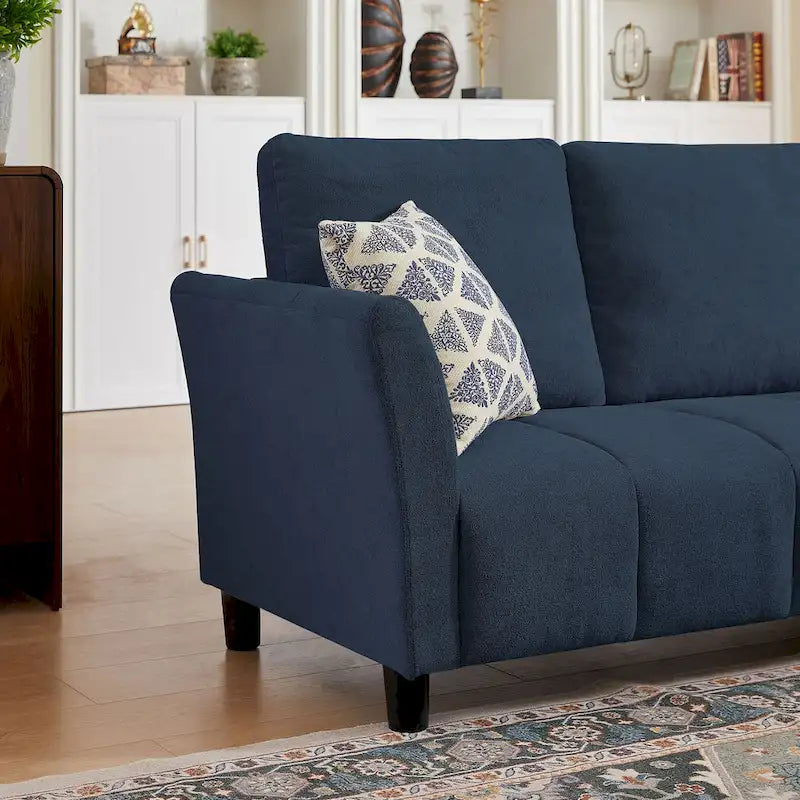 102.56 Wide Reversible Sectional Sofa with Corner Lounge Seat