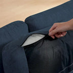 102.56 Wide Reversible Sectional Sofa with Corner Lounge Seat