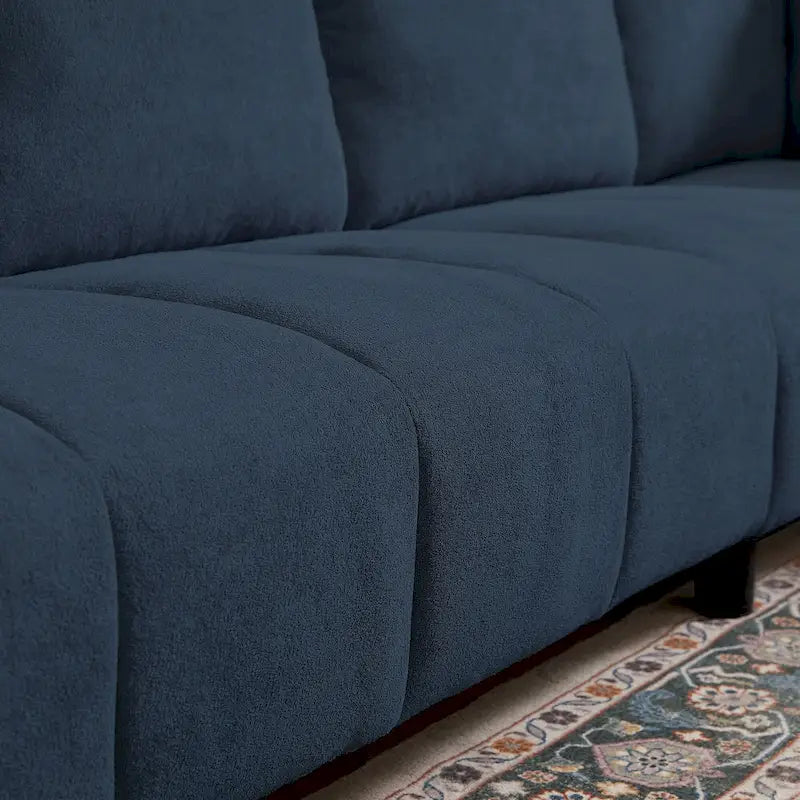 102.56 Wide Reversible Sectional Sofa with Corner Lounge Seat