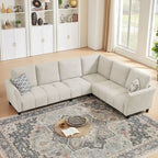 102.56 Wide Reversible Sectional Sofa with Corner Lounge Seat