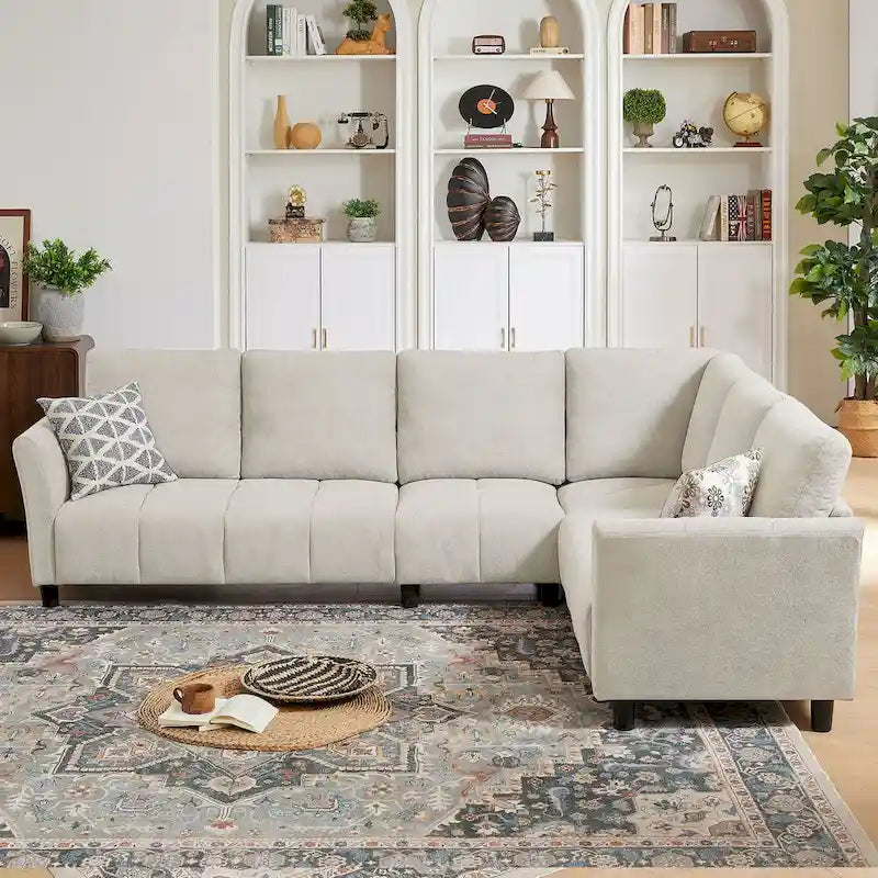 102.56 Wide Reversible Sectional Sofa with Corner Lounge Seat