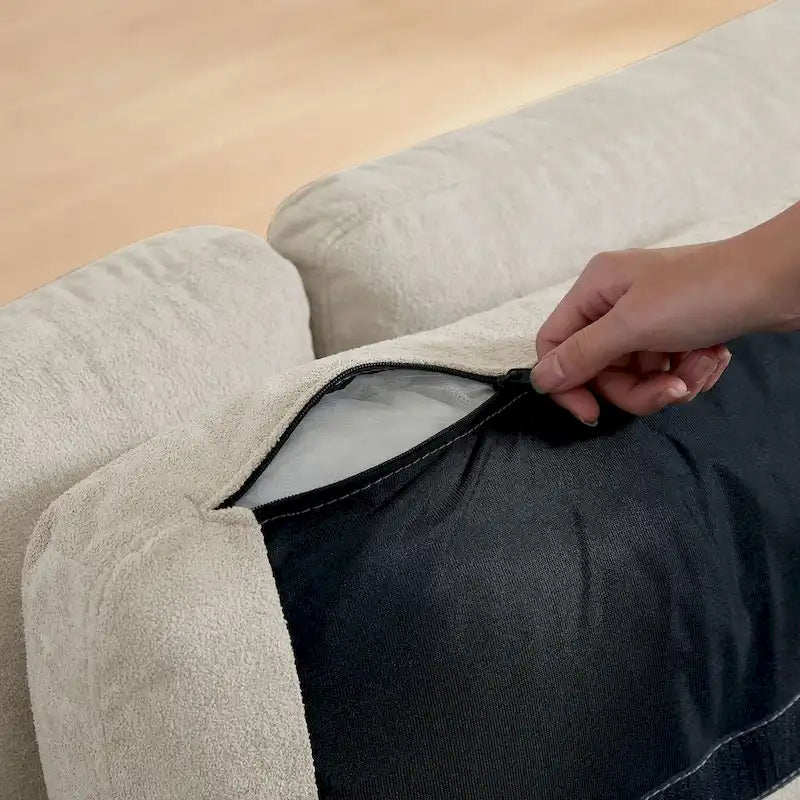 102.56 Wide Reversible Sectional Sofa with Corner Lounge Seat