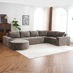 Modular Sectional Sofa Living Room Floor Couch Chaise Lounge
