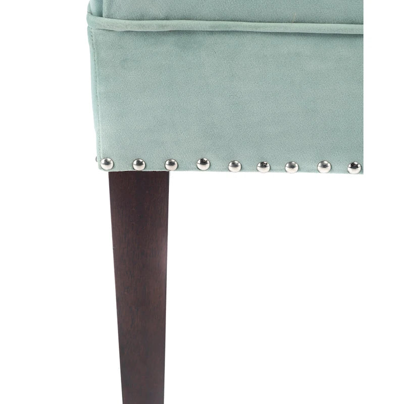 Mid Century Modern Tufted Upholstered Living Room Bench