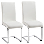 Yaheetech 2pcs Dining Chairs High Back Padded Chairs for Home