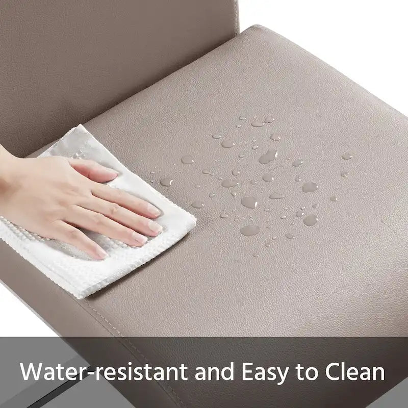 Yaheetech 2pcs Dining Chairs High Back Padded Chairs for Home