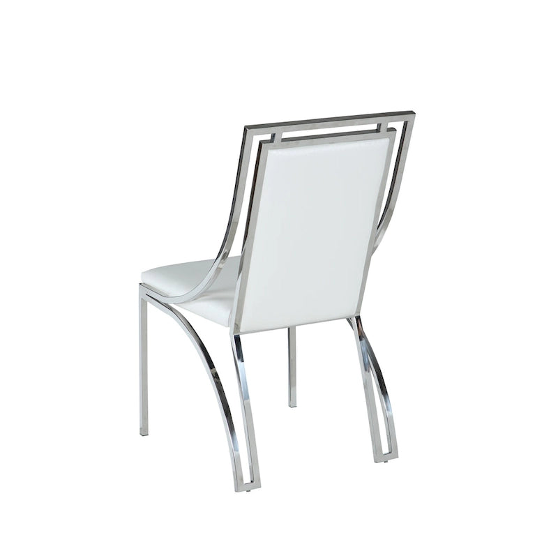 Somette Contemporary Open Frame Side Chair, Set of 2