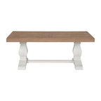 Napa 50 Solid Wood Pedestal Coffee Table