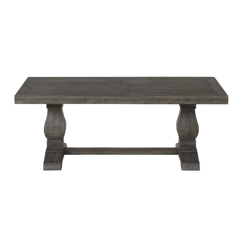 Napa 50 Solid Wood Pedestal Coffee Table