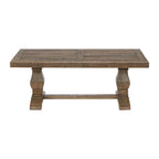 Napa 50 Solid Wood Pedestal Coffee Table