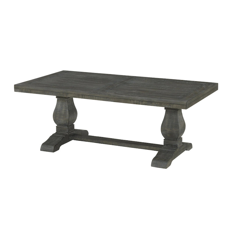 Napa 50 Solid Wood Pedestal Coffee Table