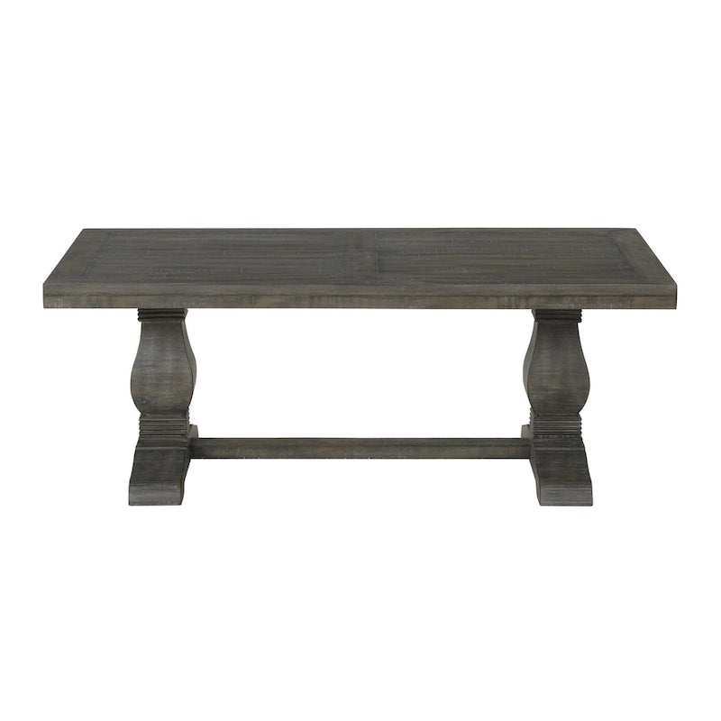 Napa 50 Solid Wood Pedestal Coffee Table