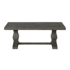 Napa 50 Solid Wood Pedestal Coffee Table
