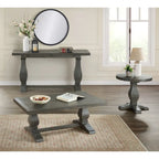 Napa 50 Solid Wood Pedestal Coffee Table