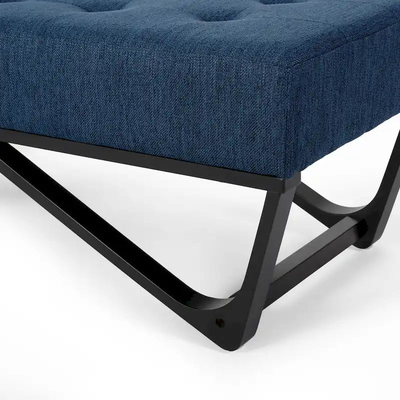 Ursa Contemporary Fabric Ottoman Bench by Christopher Knight Home