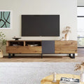 Modern Media Console Table TV Stand for 80 TV