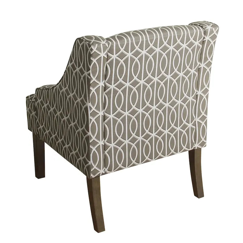 Porch & Den Cammy Swoop Arm Accent Chair