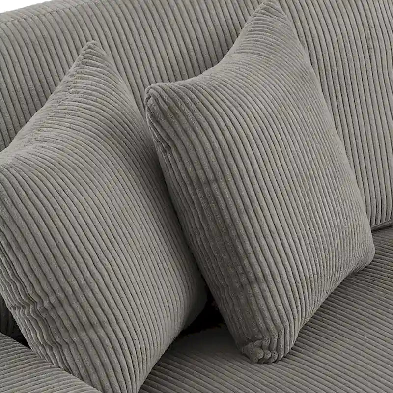 88 Convertible Larger Couch Modular Sectional Sofa Set