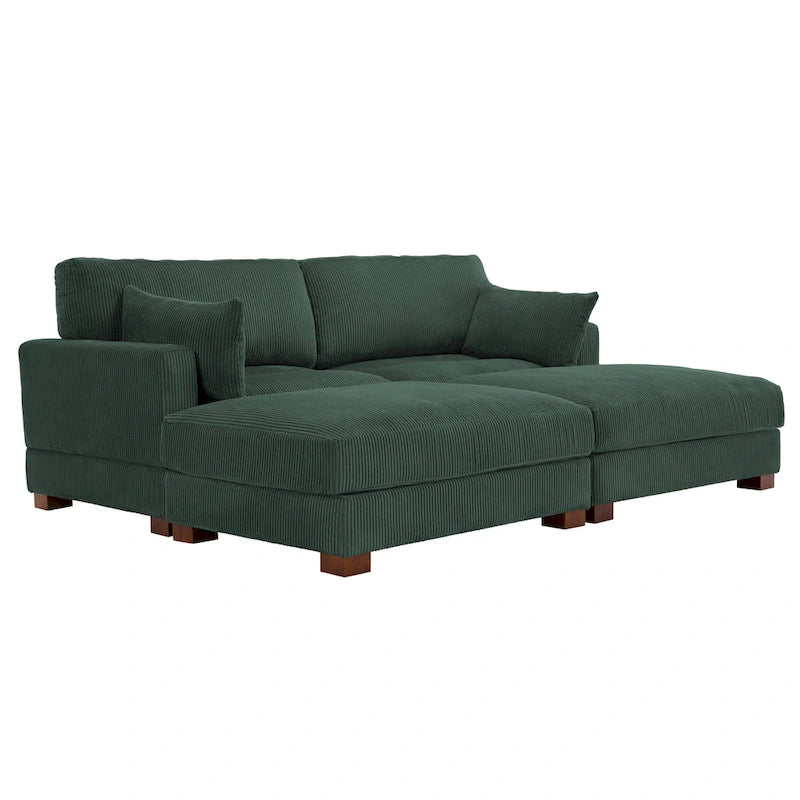 88 Convertible Larger Couch Modular Sectional Sofa Set