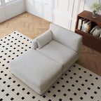 88 Convertible Larger Couch Modular Sectional Sofa Set