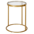 Duxbury 16 Wide Round Side Table