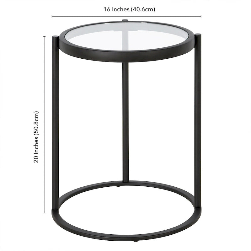 Duxbury 16 Wide Round Side Table