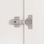 Bookshelf Entertainment Center Storage & Ambient Lighting White/Black