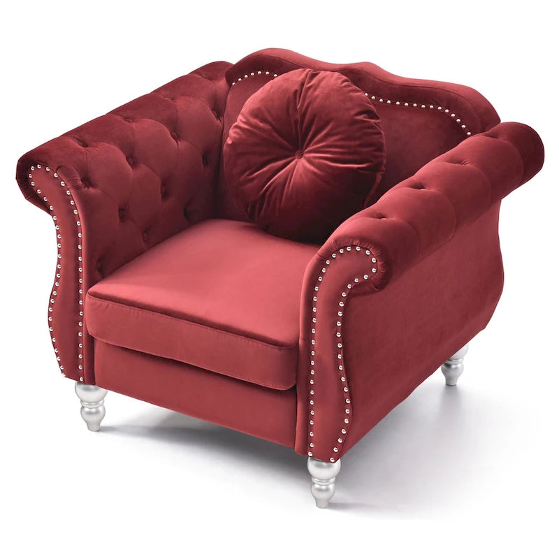 Hollywood Velvet Chair