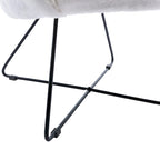 Corvus Rowen Modern Fleece Upholstered Accent Chair with Arm