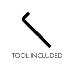 Leick Home Mission Two Drawer Coffee Table with Shelf