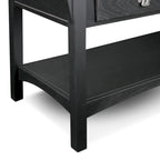 Leick Home Mission Two Drawer Coffee Table with Shelf