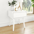 Max and Lily Scandinavian Nightstand with Drawer