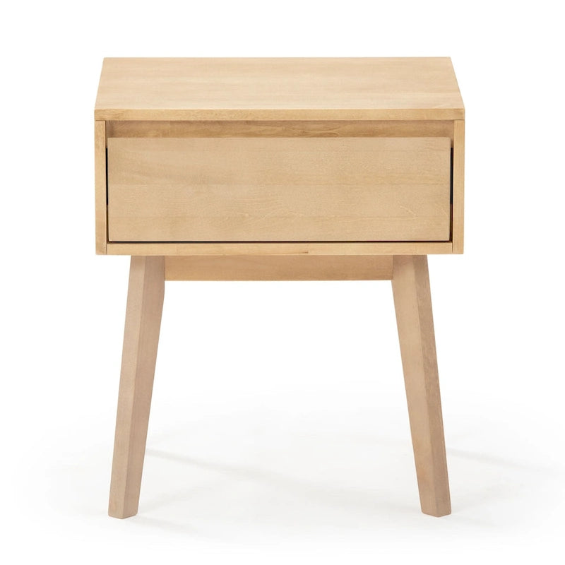 Max and Lily Scandinavian Nightstand with Drawer