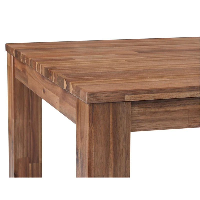 Bedford 75-inch Rectangular Dining Table Square Legs