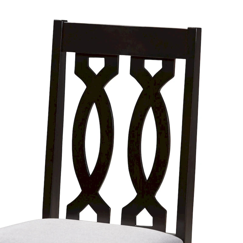 Modern and Contemporary Fabric 4-Piece Dining Chair Set