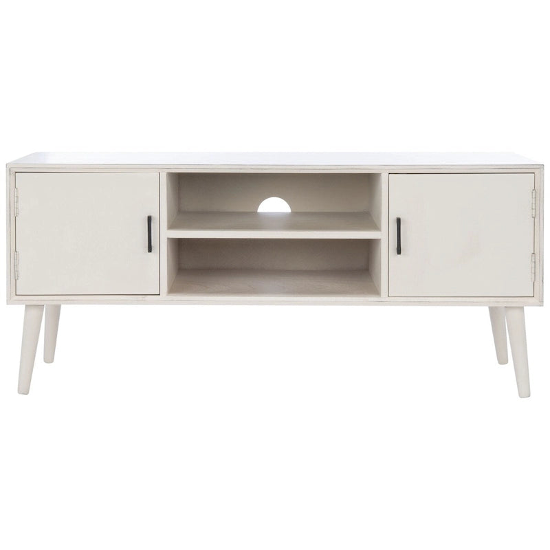 SAFAVIEH Maegan Mid-Century 47-inch Storage Media TV Stand - 47.3 W x 15.8 L x 20 H - 47Wx16Dx20H