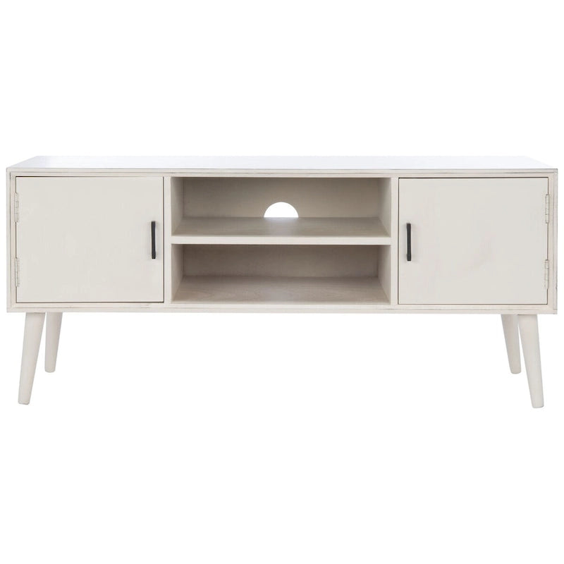 SAFAVIEH Maegan Mid-Century 47-inch Storage Media TV Stand - 47.3 W x 15.8 L x 20 H - 47Wx16Dx20H