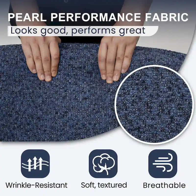 Fully Assembled Upholstered Swivel Barrel Chair