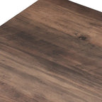 Pellebant 2-Tier Coffee Table Center Table Tea Table with Storage Shelf